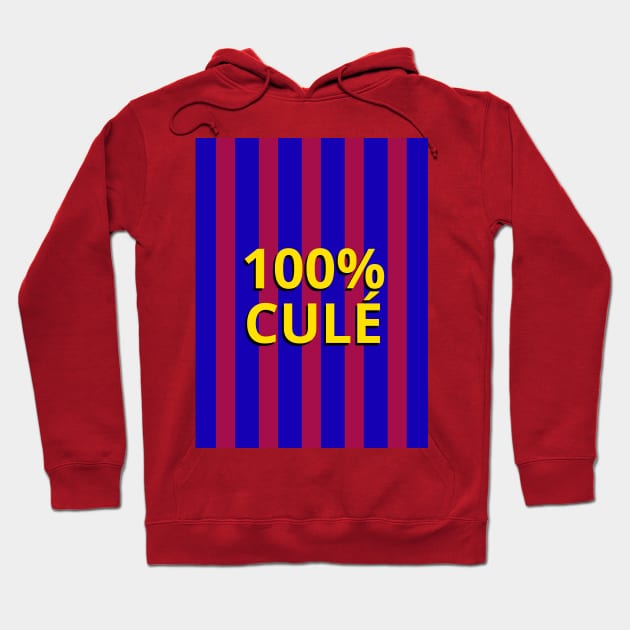 100% Culé Hoodie by François Belchior